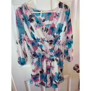 Floral romper